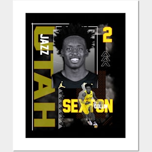 Utah Jazz Collin Sexton 2 Posters and Art